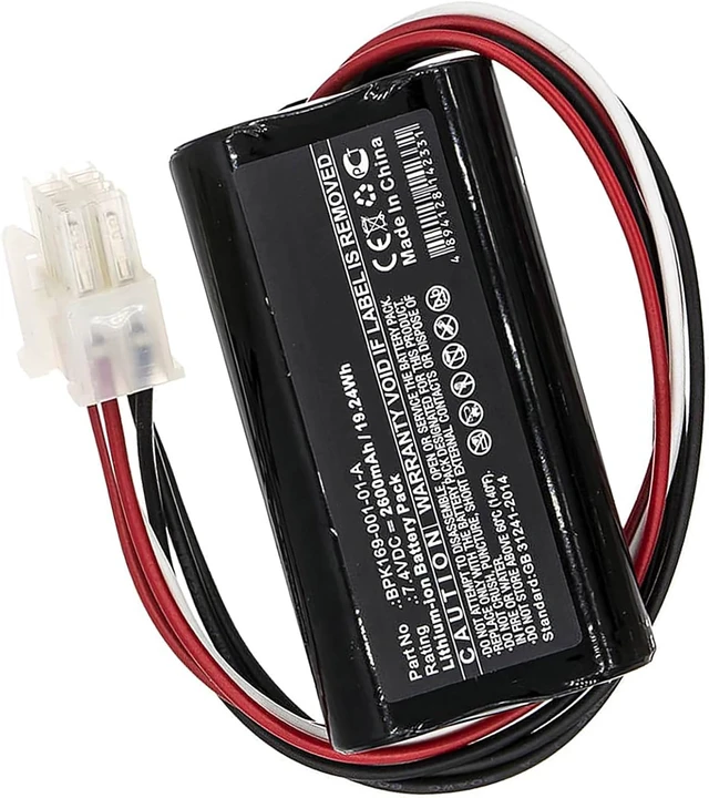 Alt view image 2 of 4 - Replacement for VeriFone Ruby 2 Battery, 2600mAh Li-ion