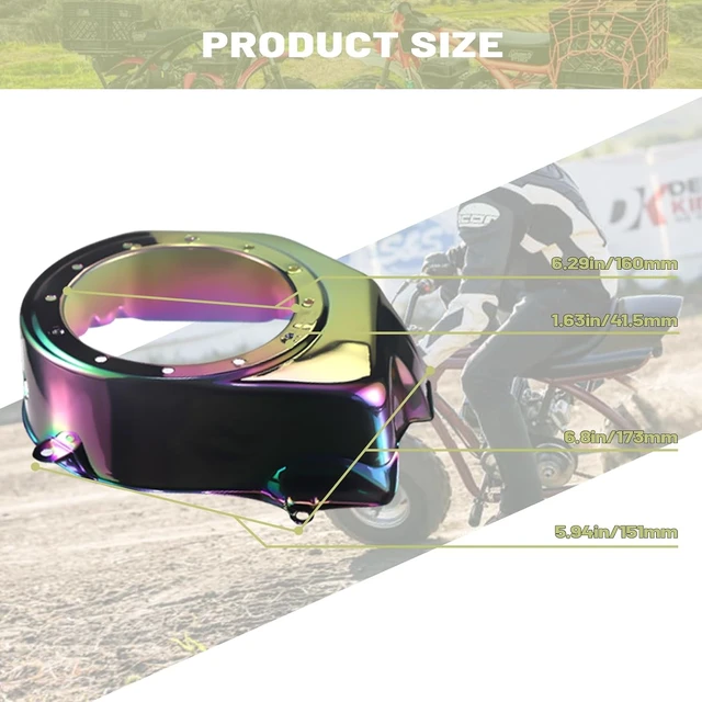 Alt view image 2 of 7 - Recoil Fan Cover For Predator 212cc For Honda GX160 GX200 For Coleman CT200U BT200X For Tillotson Hisun Clone 196cc Engine For KT196 Go Kart Mini Bike Colorful