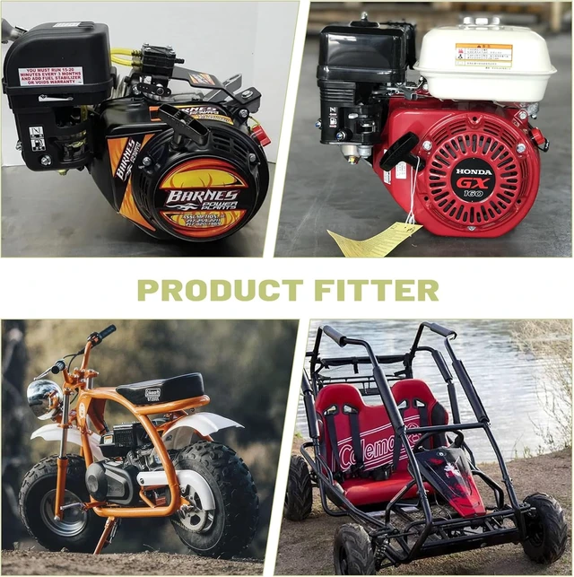 Alt view image 5 of 7 - Recoil Fan Cover For Predator 212cc For Honda GX160 GX200 For Coleman CT200U BT200X For Tillotson Hisun Clone 196cc Engine For KT196 Go Kart Mini Bike Colorful