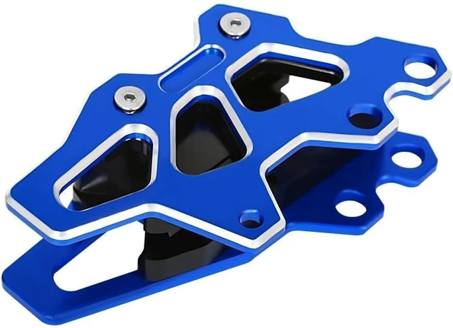 Alt view image 6 of 7 - YZ125 Rear Chain Guide Guard Compatible with YZ125 2008-2023 YZ125X 2017-2023 YZ250/F/X/FX YZ450F/FX WR450F WR250F Dirt Bike CNC Motorcycle Accessories Sprocket Guard Chain Protector (Blue)