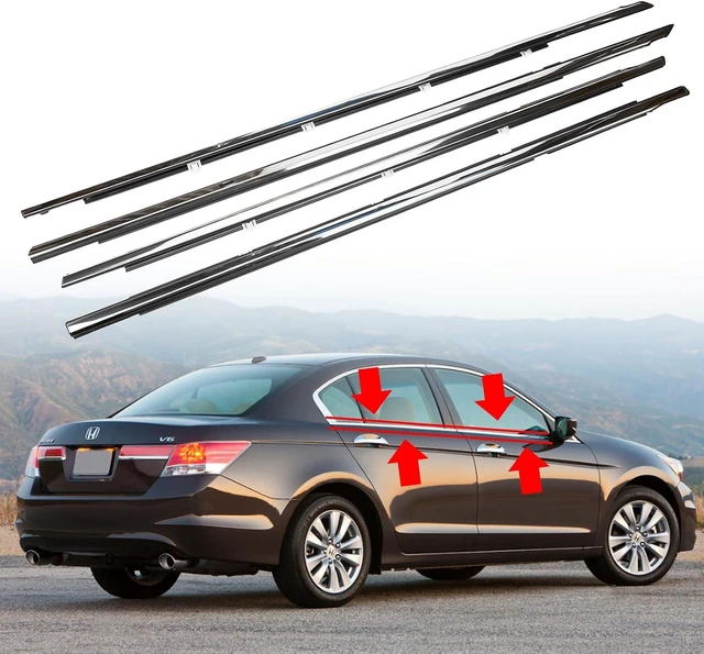 Main image of Weatherstrip Window Moulding Trim Seal Belt for 2008-2012 Honda Accord