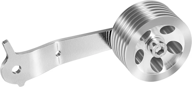 Alt view image 4 of 7 - 8511 Billet Aluminum Roller Gas Pedal fits for 1949-1977 VW Volkswagen Beetle Bug Karmann GHIA, Roller Accelerator Pedal for Dune Buggy Gas Pedal Assembly