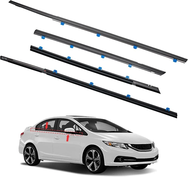 Main image of Window Molding Trim for 2012-2015 Honda Civic 4-Door Sedan