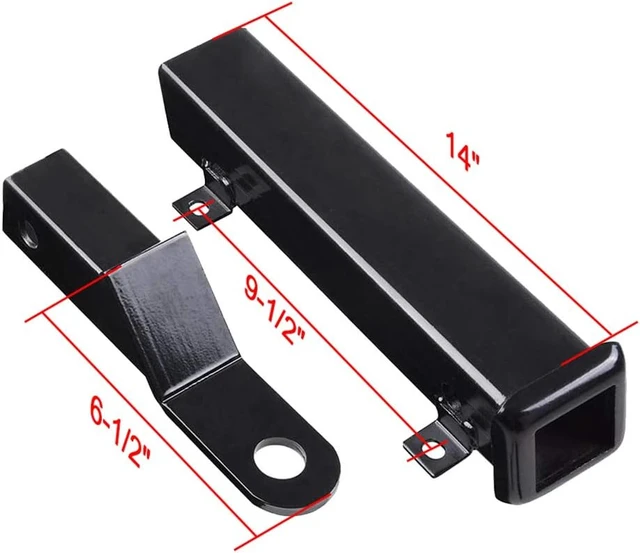 Alt view image 2 of 6 - Golf Cart Trailer Hitch Receiver Fit for Club Car, EZGO, Yamaha
