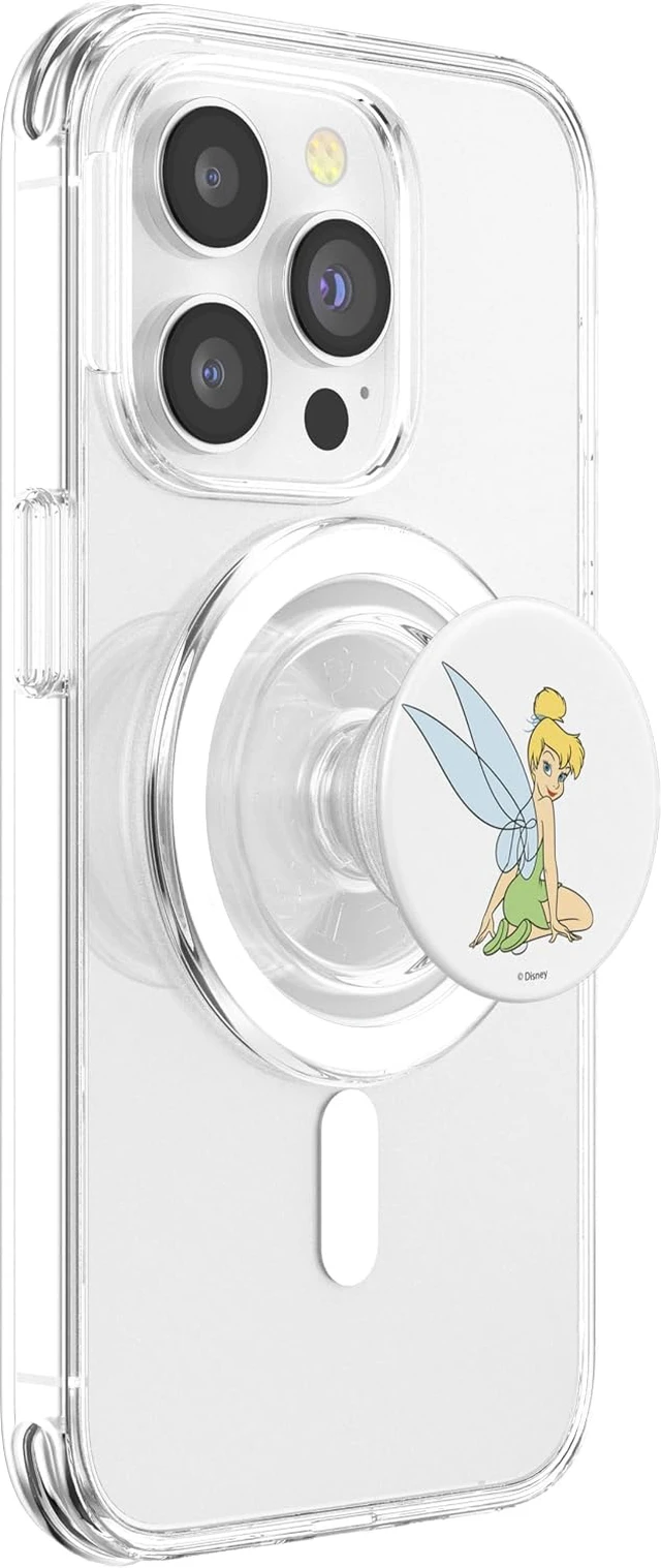Alt view image 4 of 5 - Peter Pan Tinker Bell Pretty Wings Classic Portrait PopSockets PopGrip for MagSafe