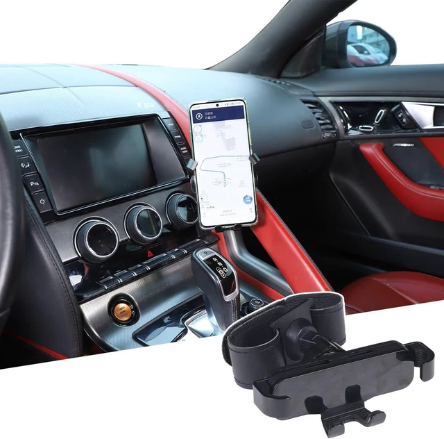 Main image of Car Central Control Armrest Car Phone Mount for Jaguar F-Type 2013-2024 Auto Mobile Phone Holder Accessories (Style A)