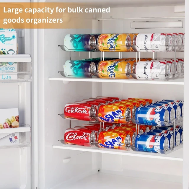 Alt view image 6 of 6 - Can Organizer for Pantry Canned Food Storage Goods Holders 3 Tier