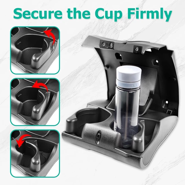 Alt view image 2 of 7 - Cup Holder Fits for 1998-2001 Ram 1500, 1998-2002 Ram 2500 Ram 3500
