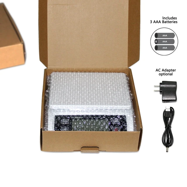 Alt view image 4 of 7 - Food Scale 66lb,Rechargeable Digital Kitchen Scale for Baking