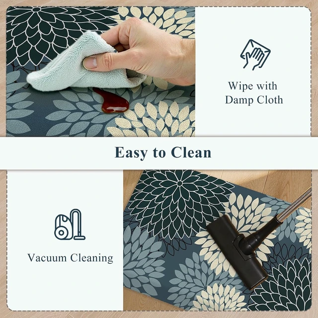 Alt view image 4 of 7 - Kitchen Mats for Floor 2PCS,Cushioned Anti Fatigue Standing Mat