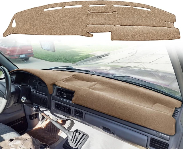 Main image of Dash Cover Mat for Ford F150 F250 F350 Bronco 1992-1997(92-97 Beige)J20