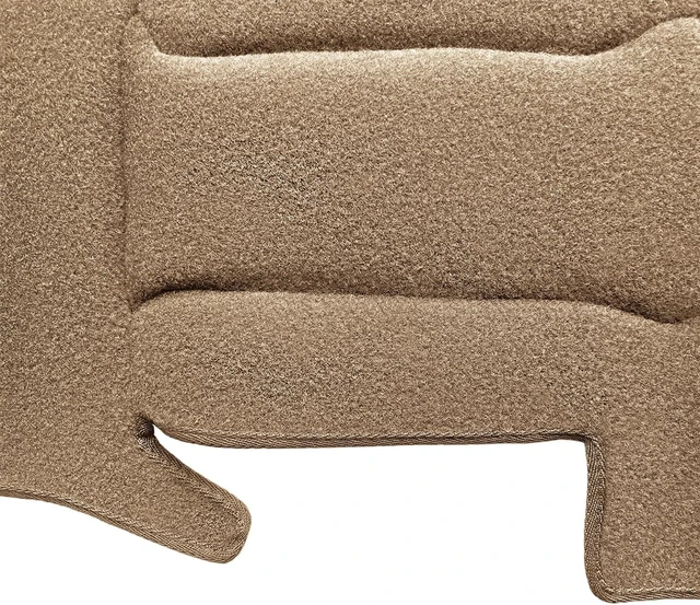 Alt view image 4 of 6 - Dash Cover Mat for Ford F150 F250 F350 Bronco 1992-1997(92-97 Beige)J20