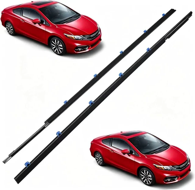 Main image of Window Belt Weatherstrip Compatible with Honda Civic Coupe 2012-2015