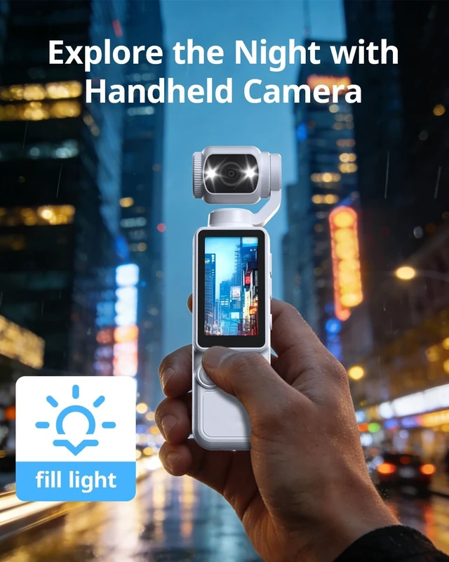 Alt view image 6 of 7 - Vlogging Camera, Mini Camcorder, Portable Handheld Video Camera
