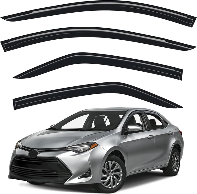 Main image of Tape-on Window Visors Rain Guards for 2014-2019 Toyota Corolla
