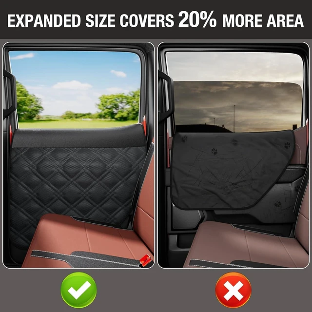 Alt view image 4 of 7 - Dog Car Door Protector: 20% Larger Design for Trucks & Large SUVs