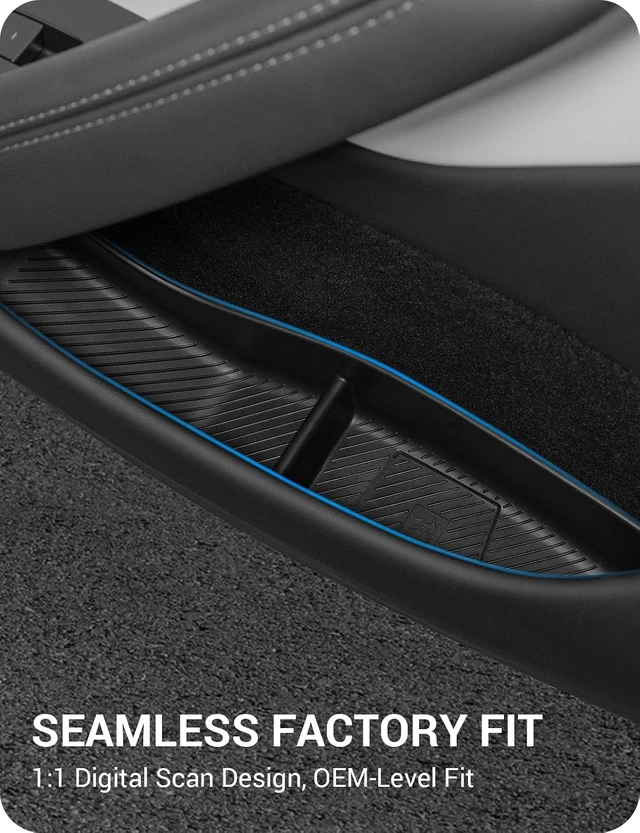 Alt view image 5 of 7 - for 2026 2025 Tesla Model Y Juniper Model Y L Door Side Storage Box
