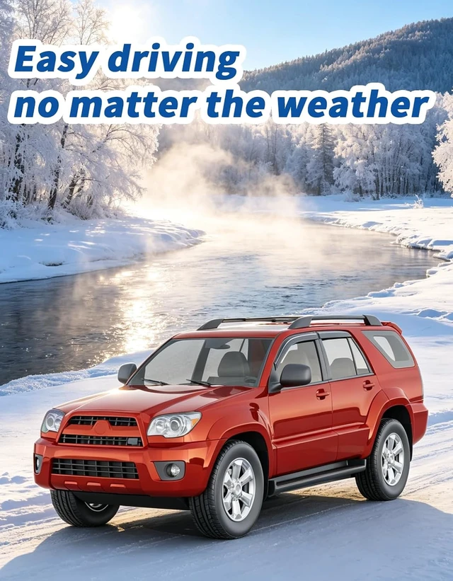 Alt view image 5 of 7 - Tape-on Window Visors Rain Guards for 2003-2009 Toyota 4Runner/ 4 Runner
