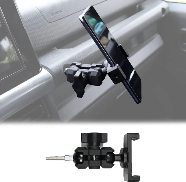 Main image of Car Phone Holder for Suzuki Jimny JB64 Jimny Sierra JB74 JC74 Nomad Smartphone Holder Phone Stand Aluminum Car Interior Parts Accessories Custom Designed 2019-2024