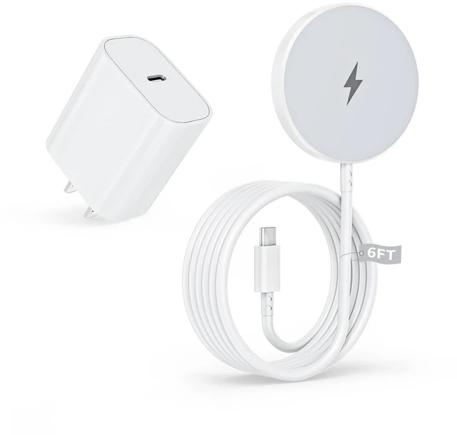 Main image of Magnetic Wireless Charger 6FT Fast Mag-Safe Charger Magnet Charging