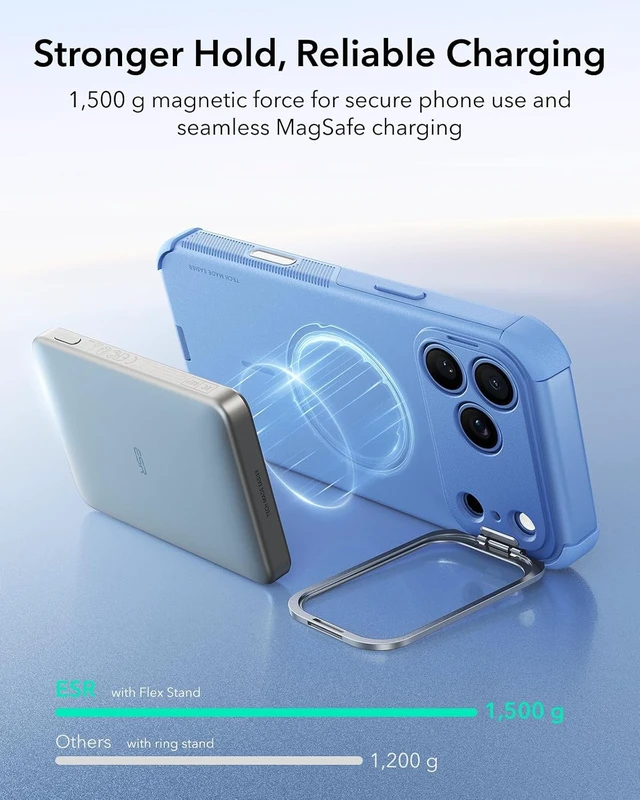 Alt view image 7 of 7 - Cyber Tough for iPhone 18 Pro Max/17 Pro Max Case with Flex Stand
