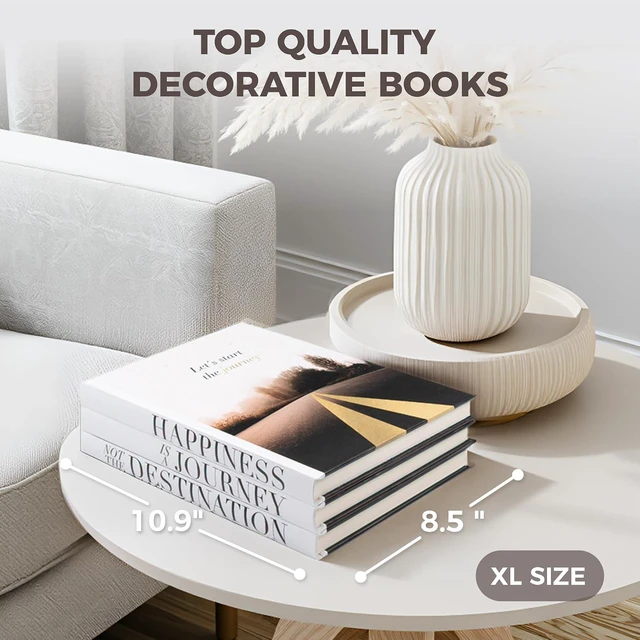 Alt view image 2 of 7 - Decorative Books for Home Decor - Coffee Table Book Decor - Fake Books for Decoration - Faux Books for Decoration - Decorative Books for Coffee Table Decor - Decor Books - Large Book Decor