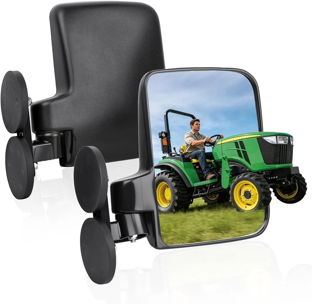 Main image of Magnetic Tractor Mirror, 176 LBS Universal Adjustable, 2 Pack