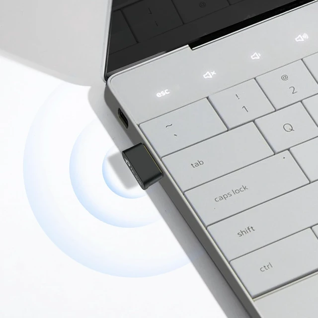 Alt view image 6 of 7 - Nano 2-in-1 AX900 USB WiFi 6 Bluetooth 5.3 Adapter for Desktop PC