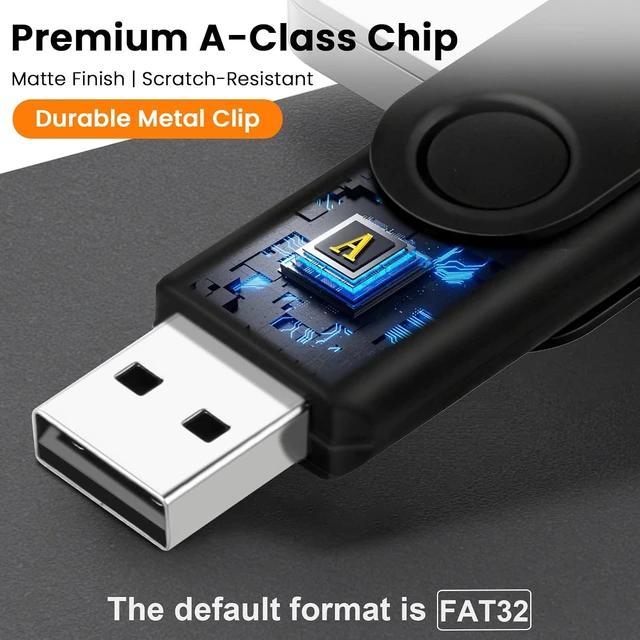 Alt view image 3 of 7 - 16GB Flash Drive 10 Pack, Black Thumb Drives Swivel USB Stick Flashdrive for Computer, USB 2.0 Memory Stick Jump Drive Pendrive with LED Indicator, Zip Drives for Data Storage Backup with 10 Lanyards