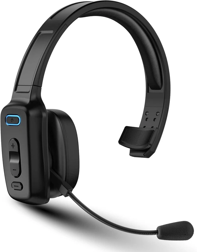 Main image of Trucker Bluetooth Headset, 60-Hour AI Noise-Canceling Mic for Driving