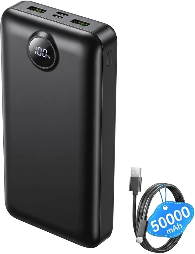 Main image of Portable Charger Power Bank 50000mAh Fast Charging External Battery Pack