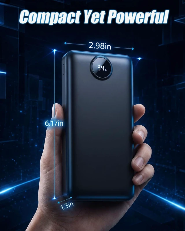 Alt view image 7 of 7 - Portable Charger Power Bank 50000mAh Fast Charging External Battery Pack