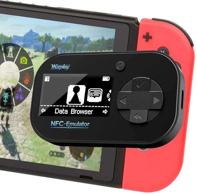 Main image of NFC Emulator for Switch 1 & 2, Game Tag Manager with OLED Screen.