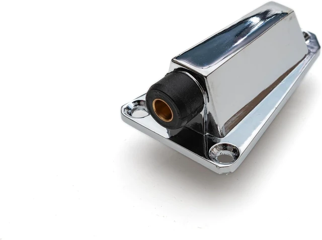 Alt view image 2 of 6 - - Chrome Replacement Antenna Base fits Jeep Wrangler (1985-1996) - Jeep CJ (1976-1995)