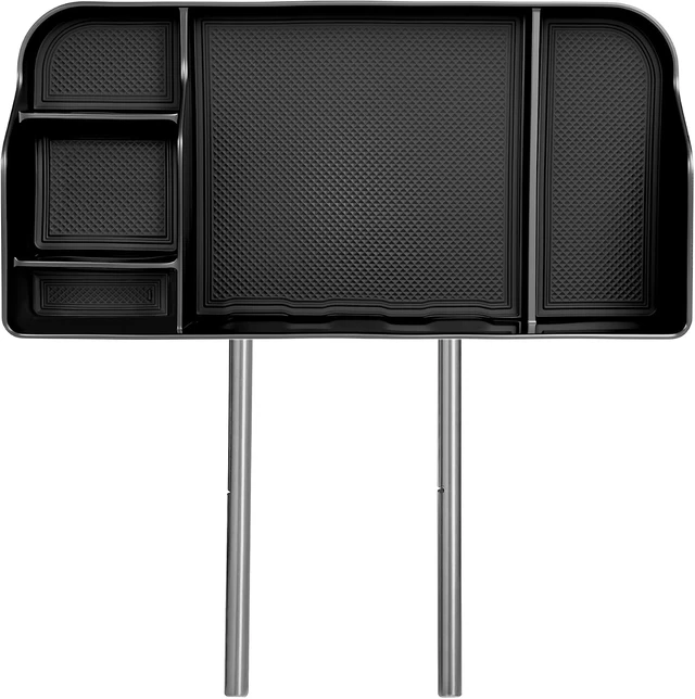 Alt view image 7 of 7 - Upgraded Headrest Organizer&Tray for Ford F-Super Duty(Jump Seat Only)