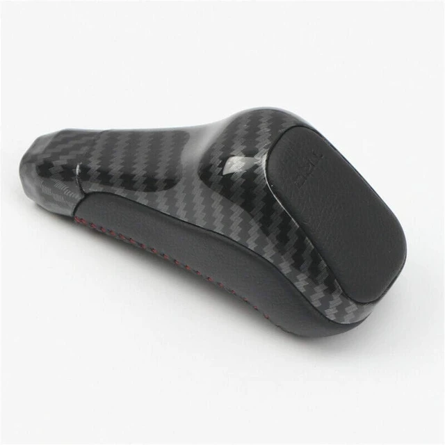Alt view image 5 of 7 - for Toyota 4Runner TRD 2010-2024/ Tundra TRD Pro 2007-2021 Accessories Car Interior Gear Shift Knob Replacement Matte Black 1pc (Carbon Fiber Grain)
