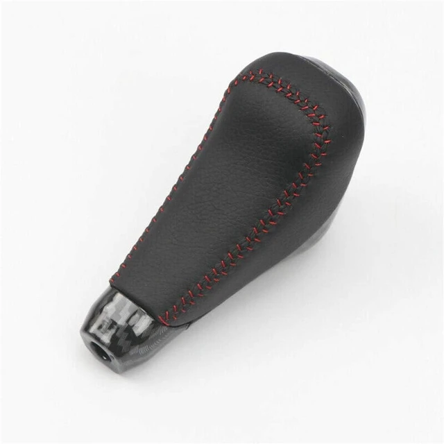 Alt view image 6 of 7 - for Toyota 4Runner TRD 2010-2024/ Tundra TRD Pro 2007-2021 Accessories Car Interior Gear Shift Knob Replacement Matte Black 1pc (Carbon Fiber Grain)