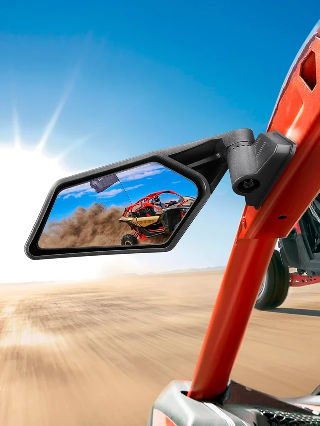 Main image of X3 Side Mirrors, Adjustable Folding Maverick X3 Side Mirrors