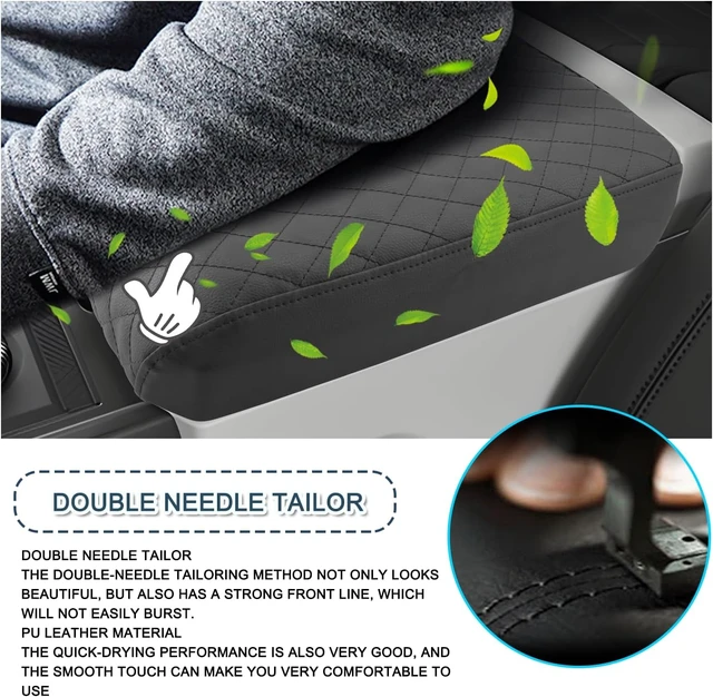 Alt view image 7 of 7 - Hummer EV Armrest Cover,for Hummer EV Accessories Center Console Cover Soft Comfy Thicken Armrest Lid Cover Compatible with 2022 2023 2024 2025 2026 Hummer EV Pickup/SUV