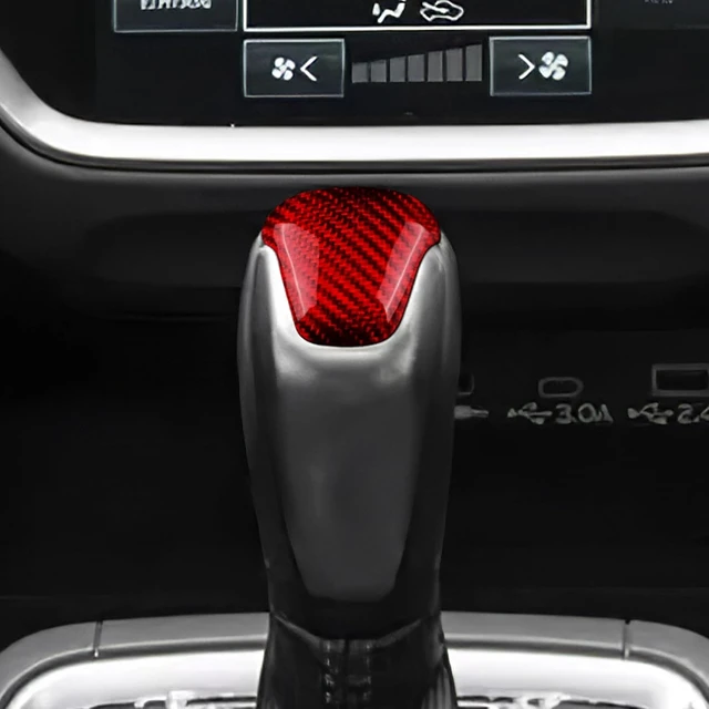 Alt view image 5 of 7 - Red Gear Shift Knob Cover for Subaru Crosstrek Impreza 2024-up