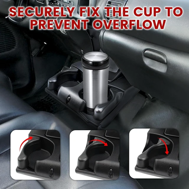 Alt view image 3 of 7 - Cup Holder Fits for 1998-2001 Ram 1500 5FR421AZ
