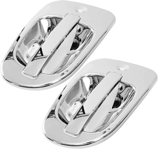 Alt view image 2 of 7 - Chrome Door Handle Cover Fit for 2008-2017 Freightliner Cascadia
