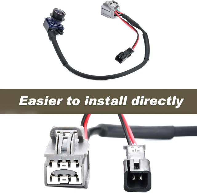 Alt view image 3 of 6 - Backup Camera Compatible with 2011-2020 Dodge Journey Replace# 56054158AC