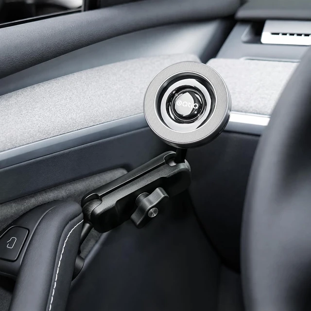 Alt view image 2 of 7 - Door Handle Phone Mount for Tesla Model 3/Y 2021-2026