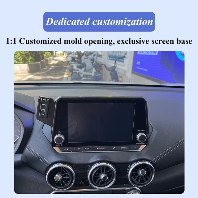 Alt view image 2 of 4 - Car Phone Holder for Nissan Altima 2019-2025 8-inch Screen