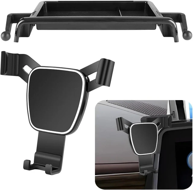 Main image of Car Phone Holder Center Console Organizer For Chevy Suburban 2021 2022 2023 2024Tahoe 2021-2024GMC Yukon 2021-2024 SLE, SLT, AT4 Not fit Denali & Denali UltimateAuto Accessories Mount case