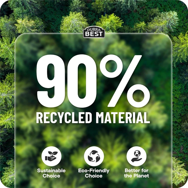 Alt view image 6 of 7 - Heavy-Duty Trash Bags 120 count, 18 Gallon White, Ultra Thick Drawstring Garbage Bags Leak-Resistant for Home & Commercial Use, Big Trash Bags, Made in USA