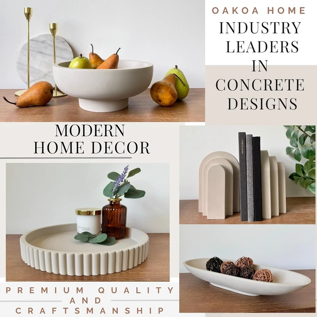 Alt view image 2 of 7 - Decorative Trays for Home Decor - Coffee Table Centerpiece Tray