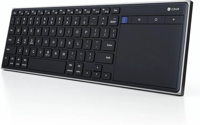 Main image of K5S Bluetooth Keyboard with Touchpad, Wireless & Wired Keyboard
