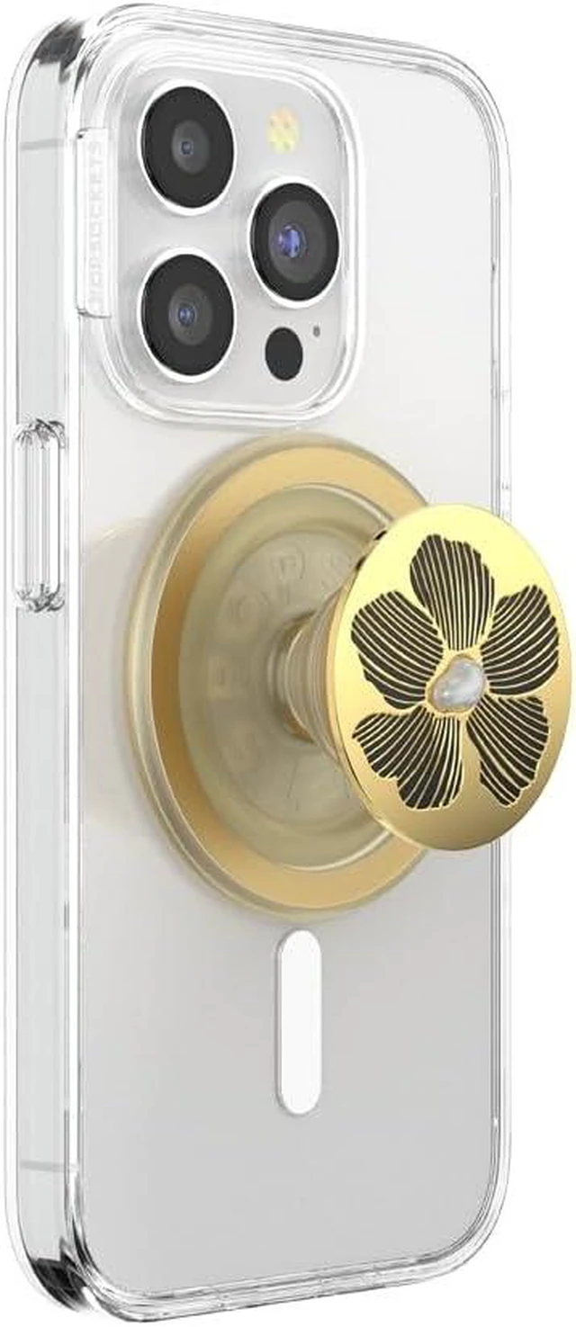 Main image of Phone Grip for MagSafe, Magnetic Holder- Mae Flower Pearl
